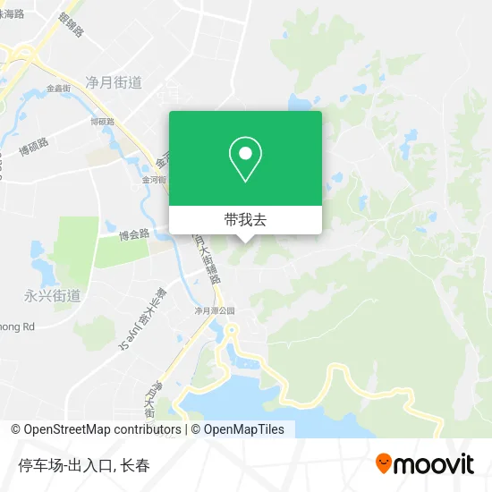 停车场-出入口地图