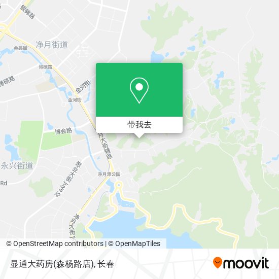 显通大药房(森杨路店)地图
