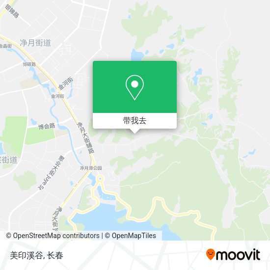 美印溪谷地图