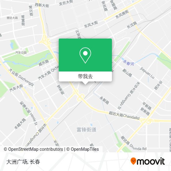 大洲广场地图