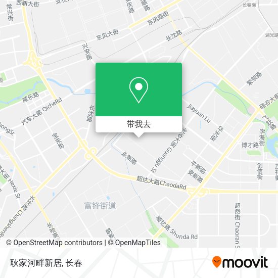 耿家河畔新居地图