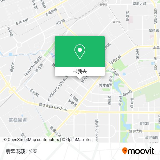 翡翠花溪地图