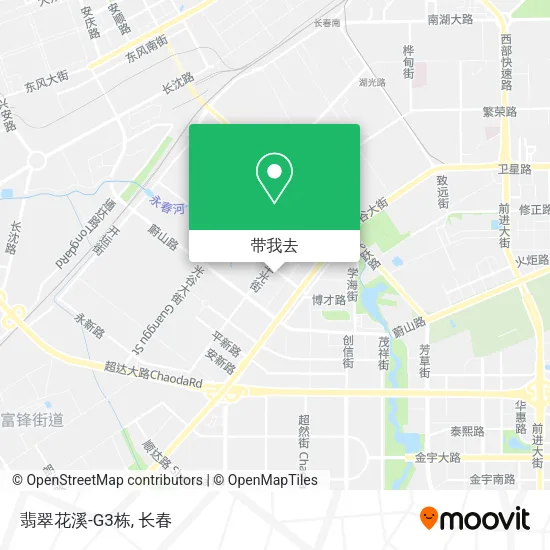 翡翠花溪-G3栋地图