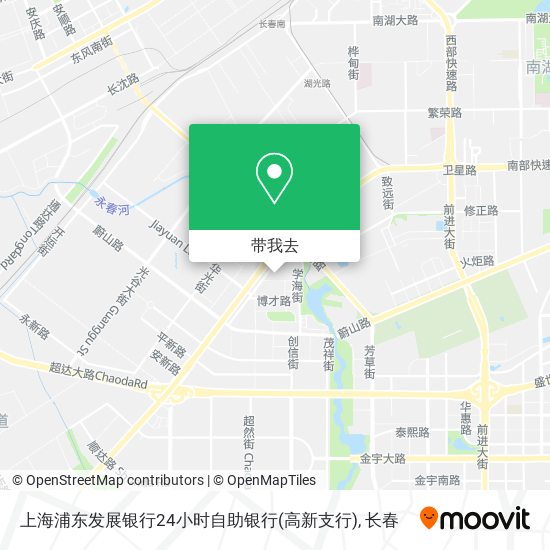 上海浦东发展银行24小时自助银行(高新支行)地图