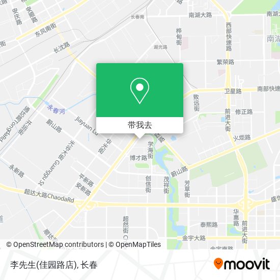 李先生(佳园路店)地图