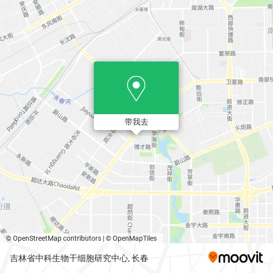 吉林省中科生物干细胞研究中心地图