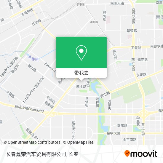 长春鑫荣汽车贸易有限公司地图