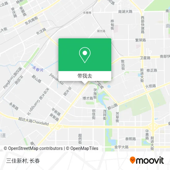 三佳新村地图