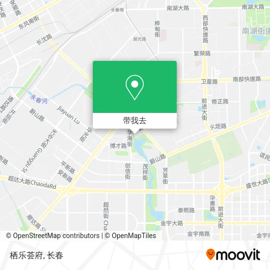 栖乐荟府地图