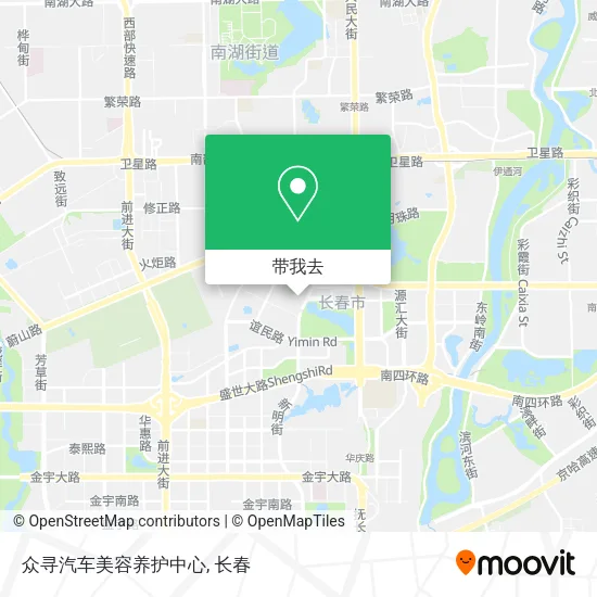 众寻汽车美容养护中心地图