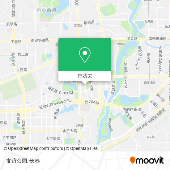 友谊公园地图