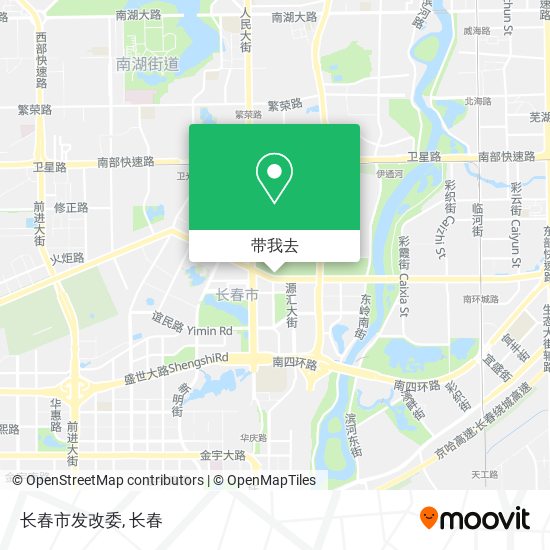 长春市发改委地图