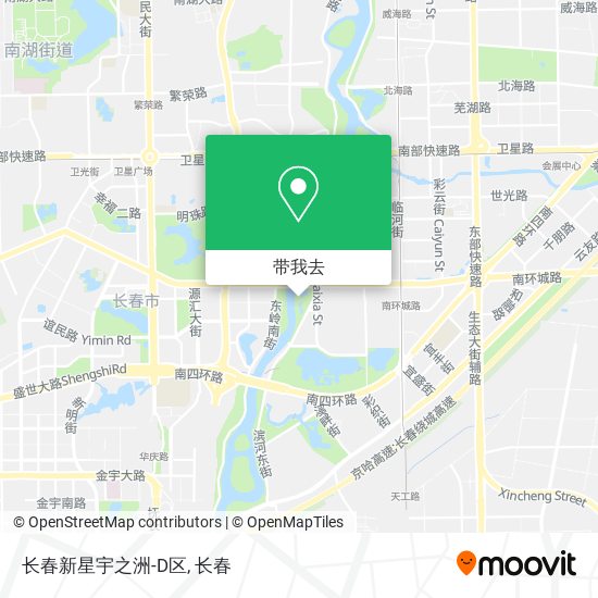 长春新星宇之洲-D区地图
