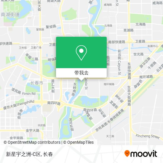 新星宇之洲-C区地图
