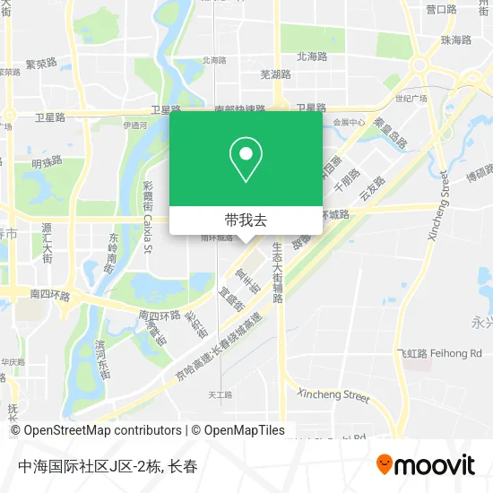 中海国际社区J区-2栋地图