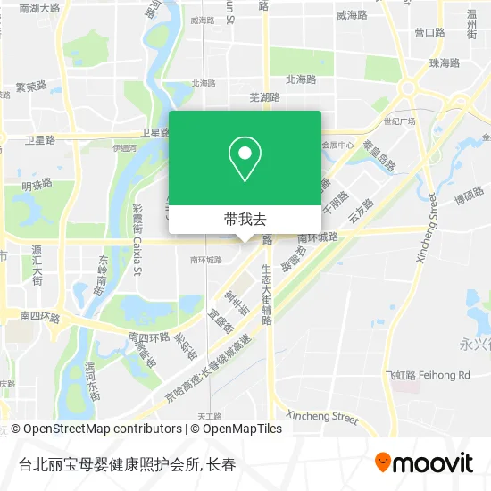 台北丽宝母婴健康照护会所地图
