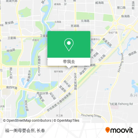 福一阁母婴会所地图