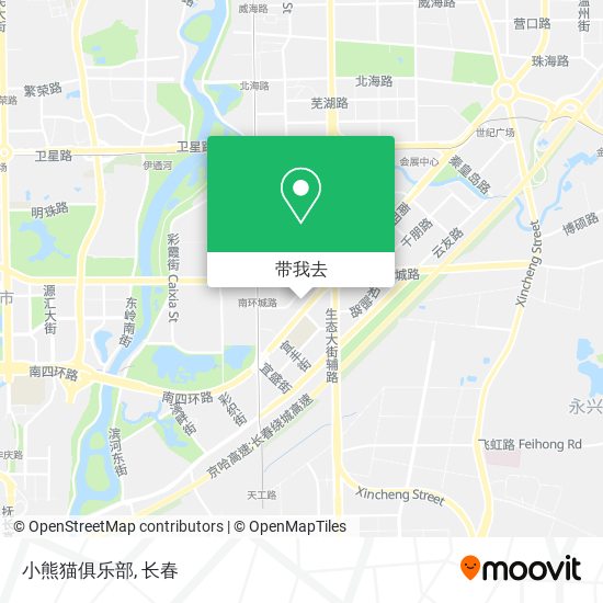 小熊猫俱乐部地图