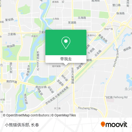 小熊猫俱乐部地图