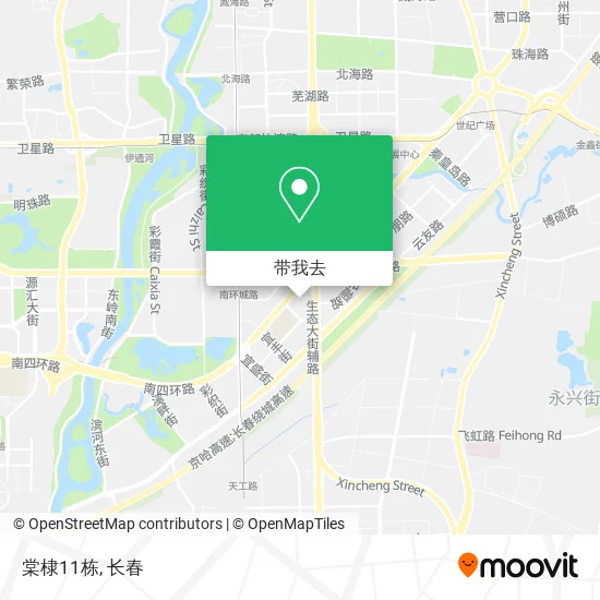 棠棣11栋地图