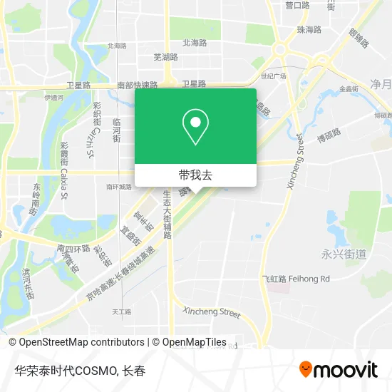 华荣泰时代COSMO地图