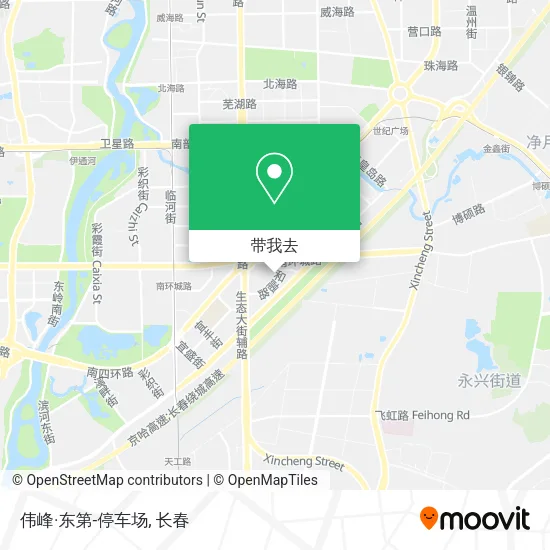 伟峰·东第-停车场地图