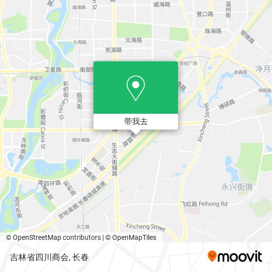 吉林省四川商会地图