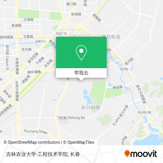 吉林农业大学-工程技术学院地图