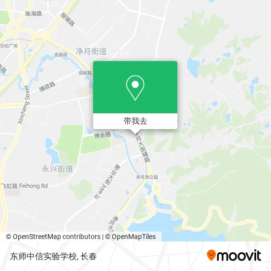 东师中信实验学校地图