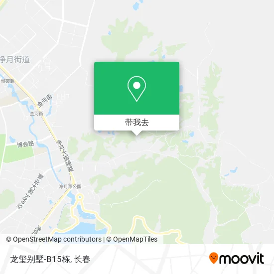 龙玺别墅-B15栋地图