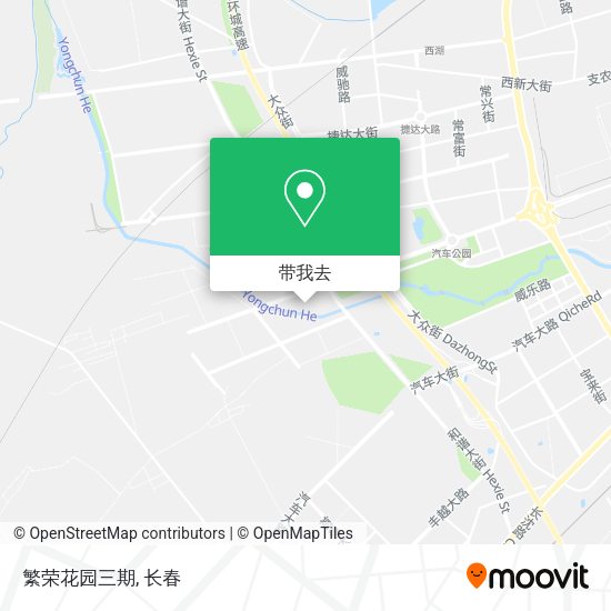 繁荣花园三期地图