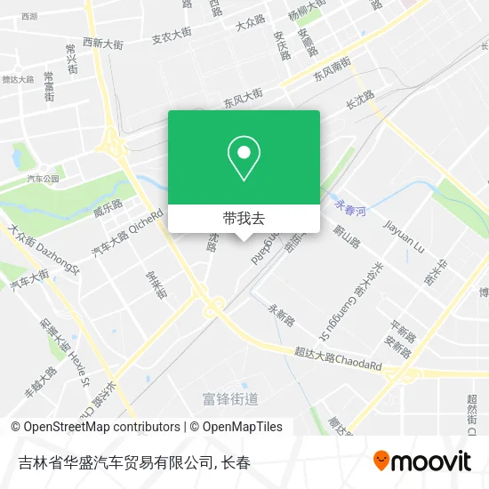 吉林省华盛汽车贸易有限公司地图