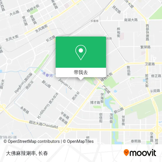 大佛麻辣涮串地图