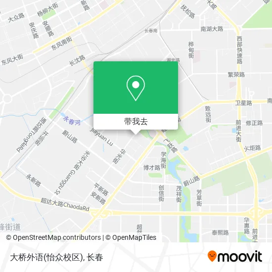 大桥外语(怡众校区)地图