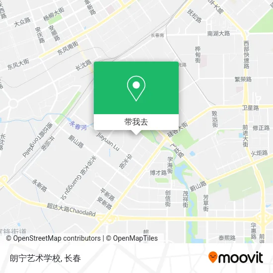 朗宁艺术学校地图
