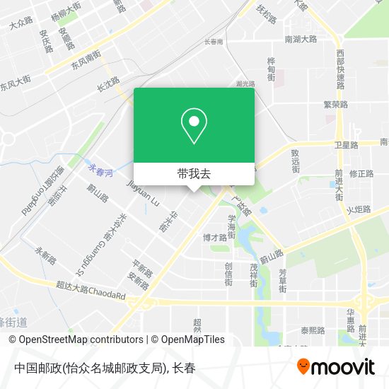 中国邮政(怡众名城邮政支局)地图