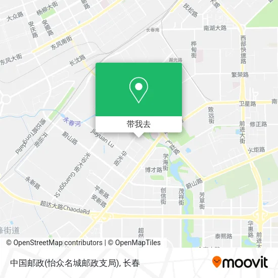 中国邮政(怡众名城邮政支局)地图