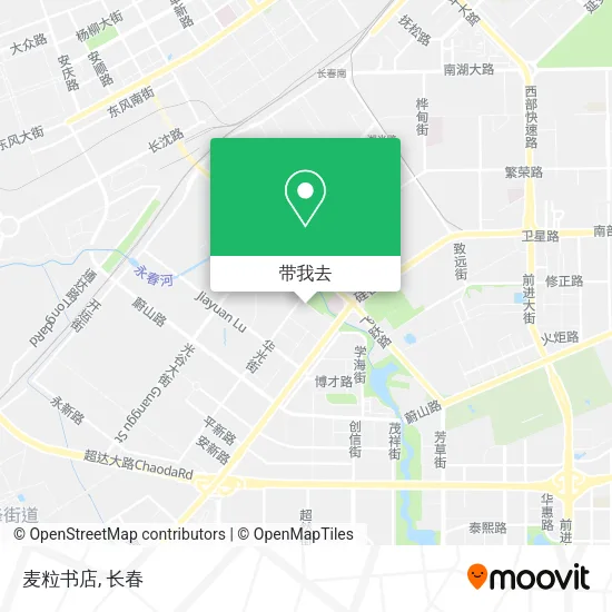麦粒书店地图