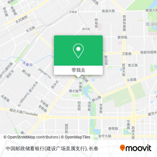 中国邮政储蓄银行(建设广场直属支行)地图