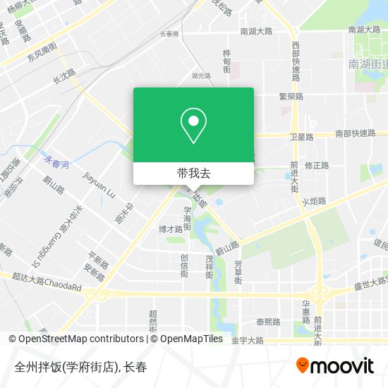 全州拌饭(学府街店)地图