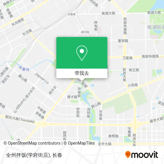 全州拌饭(学府街店)地图