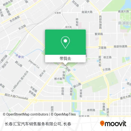长春汇宝汽车销售服务有限公司地图