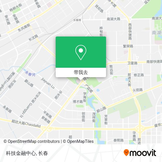 科技金融中心地图