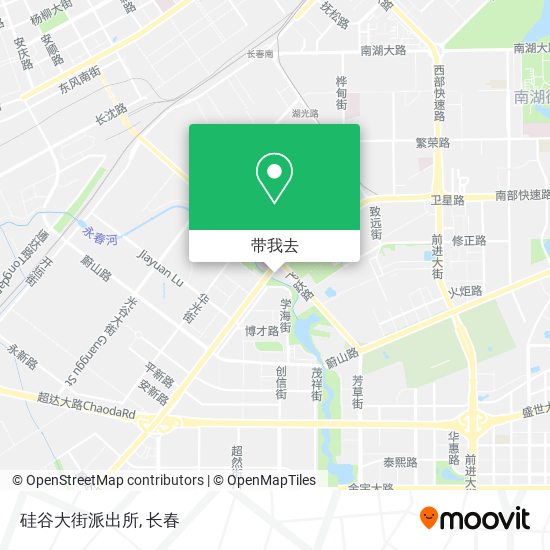 硅谷大街派出所地图