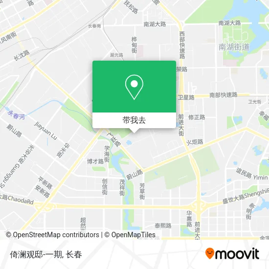 倚澜观邸-一期地图
