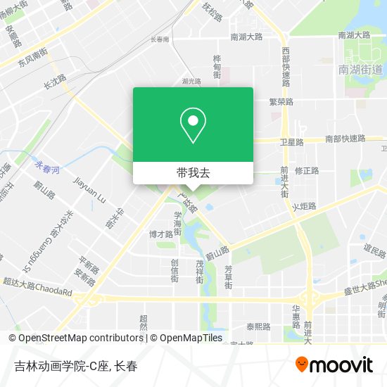 吉林动画学院-C座地图