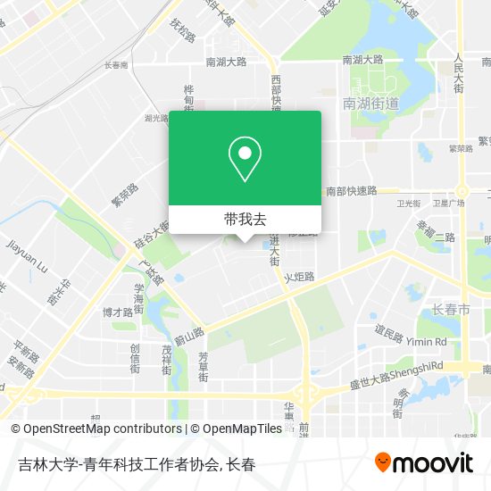 吉林大学-青年科技工作者协会地图