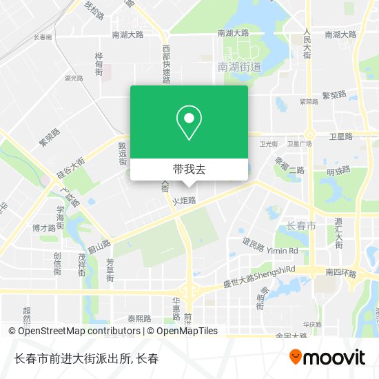 长春市前进大街派出所地图