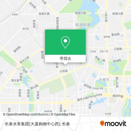 长春水务集团(大厦购物中心西)地图