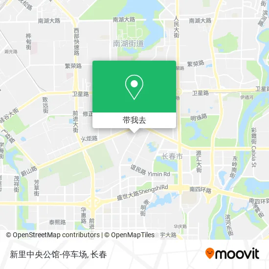 新里中央公馆-停车场地图